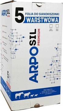 Arposil 750 белая пленка для силоса, 5 слоев