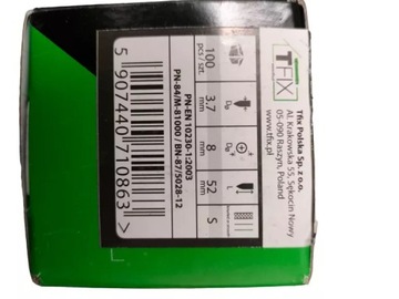 ГВОЗДИ FDM52 ДЛЯ ВОДИТЕЛЯ HILTI DX460MX/DX5