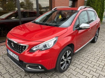 Peugeot 2008 I SUV Facelifting 1.2 PureTech 130KM 2016 Peugeot 2008 1.2 benzyna 130 KM 6 biegow zarej w PL zadbany zamiana