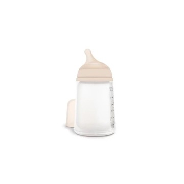 SUAVINEX BUTELKA ZERO ZERO 180ML WOLNY PRZEPŁYW 0m+ SILIKON