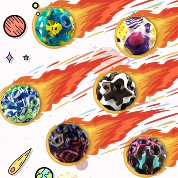 9-кратный лунный прыгающий мяч с высоким отскоком, суперэффективный подарок для детей