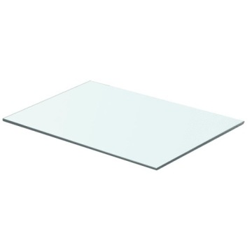 vidaXL Полиці, 2 шт., панель з прозорого лінзи, 50 x 30 см