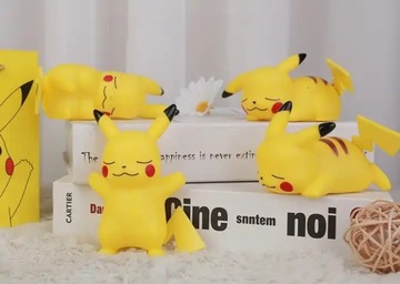 СВЕТОДИОДНЫЙ НОЧНИК PIKACHU POKEMON КРАСИВЫЙ ДЛЯ ПОДАРКА РЕБЕНКУ