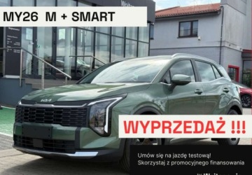 Kia Sportage V 2025 Kia Sportage MY2026 NOWY M pakiet SMART w kolorze EXPRIENCE GREEN 1.6