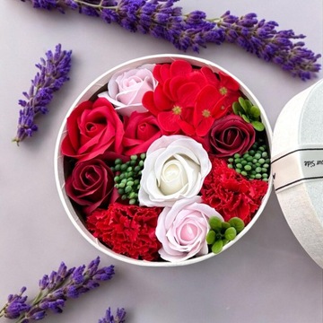 Flowerbox Flowers Мыльные розы, подарок учителю
