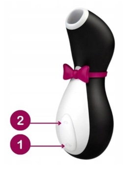 ОРИГИНАЛЬНЫЙ ВОЗДУШНЫЙ МАССАЖЕР PENGUIN ВИБРАТОР С ВСАСЫВАЮЩИМ МОЩНЫМ ОРГАЗМОМ