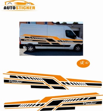 naklejka naklejki bus renault master