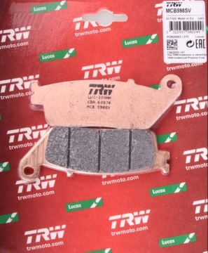 KLOCKI HAMULCOWE PRZÓD TRIUMPH TIGER 955 i