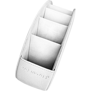 БЕЛЫЙ КОЖАНЫЙ ОРГАНАЙЗЕР MOZOS RCH-1 ДЛЯ ПУЛЬТОВ ПУЛЬТОВ ПРЕМИУМ УПРАВЛЕНИЯ В УДОБНЫЙ ПОДАРОК