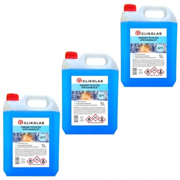 PŁYN DO SPRYSKIWACZY ZIMOWY -22 ZAPACHOWY 15L (3X5L)