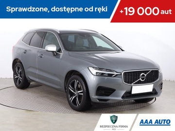 Volvo XC60 II Crossover D3 150KM 2018 Volvo XC60 D3, Salon Polska, Serwis ASO, Skóra