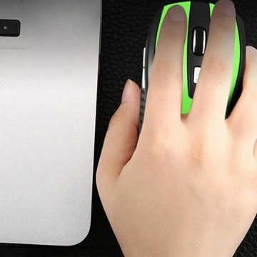 Новая перезаряжаемая беспроводная компьютерная мышь 2,4G RGB Bluetooth