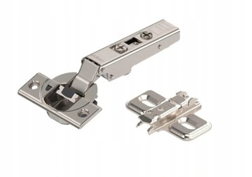 BLUM 71B3550 zaw. nakładany z ham+prowadnik 10szt