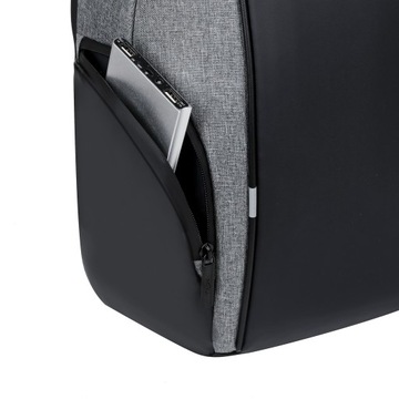 ЧЕРНЫЙ РЮКЗАК CITY ДЛЯ НОУТБУКА 15,6 ДЮЙМОВ С Водонепроницаемый USB РЮКЗАК