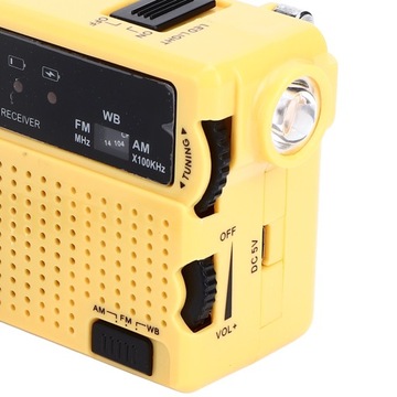 Ручной фонарик Портативное радио Mini FM AM