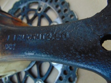 KAWASAKI ZX-10R ОБОД КОЛЕСА ПЕРЕДНИЕ ДИСКИ