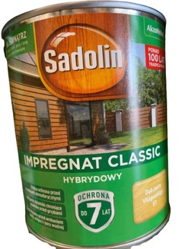 Impregnat hybrydowy Sadolin Dąb Jasny 0,75L