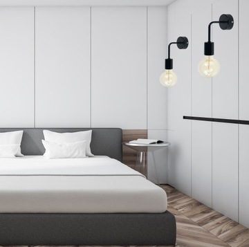 Kinkiet Czerwony Ścienny Lampa Dla Dzieci Lampka Nocna Czerwona Loft Led