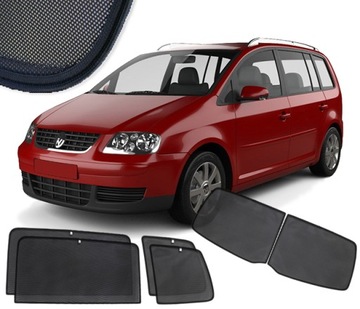 ZASŁONKI (6 SZT) DO VW TOURAN OD 2003 > 2010