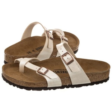 Buty Japonki Damskie Klapki Birkenstock Mayari 71661 Beżowe