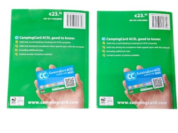 CampingCard ACSI 2025 + Guide (EN) - Дешевое жилье на