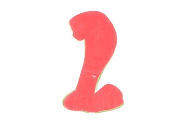 EMBLEMAT ZNACZEK COBRA ZŁOTA