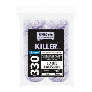 BLUE DOLPHIN WAŁEK KILLER JUMBO MINI 2SZT 10CM 8mm