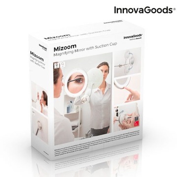 Lusterko stojące i wiszące biały InnovaGoods