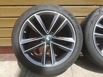 КОЛЕСА ШИНЫ АЛЮМИНИЕВЫЕ ДИСКИ КОМПЛЕКТ 19 ДЮЙМОВ BMW G11 G12 G32