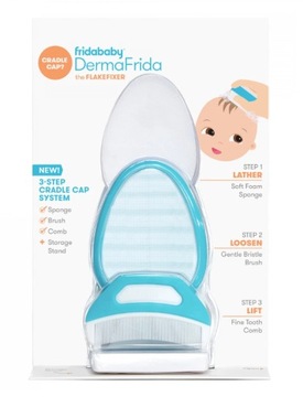 Расческа-губка для колыбели для детей FridaBaby DermaFrida