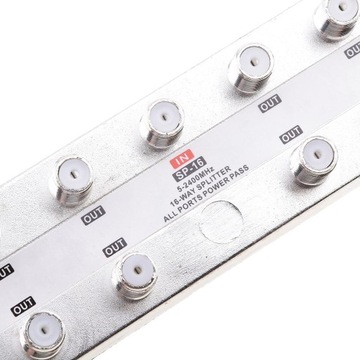 2x 16-полосный вертикальный коаксиальный разветвитель