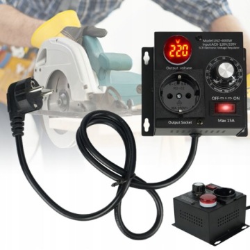REGULATOR OBROTÓW SILNIKA MOCY NAPIĘCIA 4000W 220v