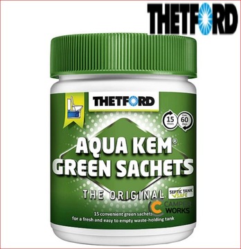 Таблетки-саше Thetford Aqua Kem Green унитазы