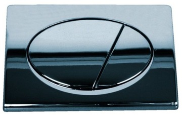 AlcaPLAST Przycisk spłuczki WC chrom M71 DELFIN