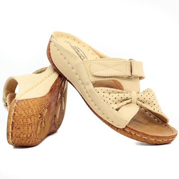 ЛЕГКИЕ ЖЕНСКИЕ ШЛЕПАНЦЫ С УДОБНЫМ ПРИШИВАННЫМ НИЗОМ