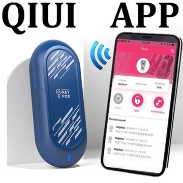 QIUI Key Pod Chastity Cage Gay mężczyzna Chastity