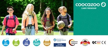 Серебряные светоотражающие наклейки Coocazoo 2.0 на рюкзак или одежду