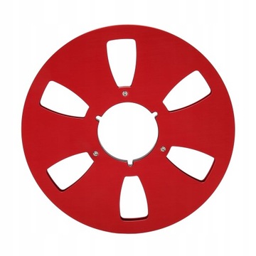 ДИКТОФОН AKAI 1/4, 10,5 ДЮЙМОВ, 6 ОТВЕРСТИЙ, КРАСНЫЙ