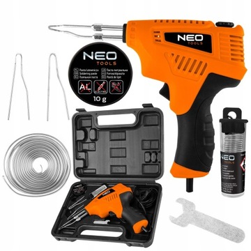 Паяльник NEO Transformer 200 Вт, в чехле 19-152