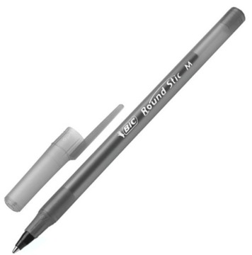 Długopis Bic Round Stick M, czarny