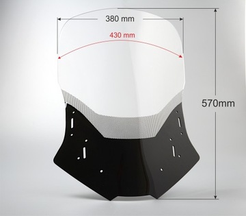 Лобовое стекло CBF-1000S 2006-2009 HONDA CBF1000S NEW WAY