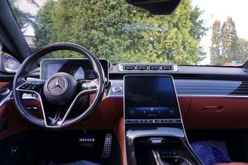 Mercedes Klasa S W223/V223 2022 Mercedes-Benz Klasa S S580, 4Matic, skretna os, panorama, kamera, FV23, zdjęcie 8