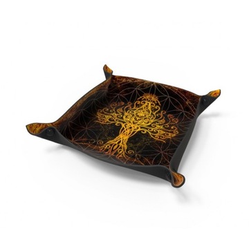 DICE TRAY TACKA NA KOŚCI MITYCZNE DRZEWO 22X22CM