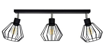 LAMPA plafon SUFITOWA ŻYRANDOL loft BRYLANT DRUT B