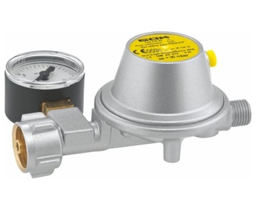 Reduktor gazowy 1,5kg/h 30mb z manometrem