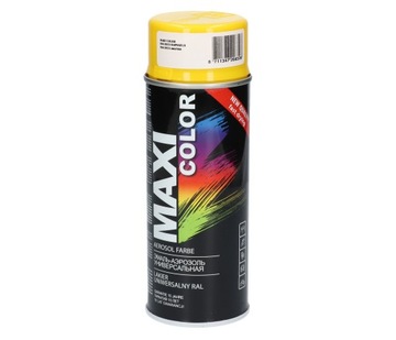 RAL 1021 MAXI COLOR SPRAY 400 МЛ НИТРОЛАКОВАЯ КРАСКА