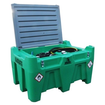 Zbiornik dystrybutor paliwa 330L PB Benzyna 12V