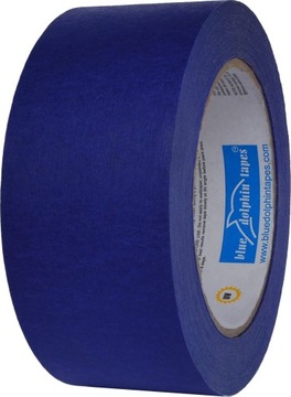 Blue Dolphin Taśma papierowa niebieska 48mm/50m