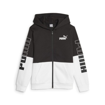 PUMA BLUZA POWER COLORBLOCK FZ FL 67634601 r 128