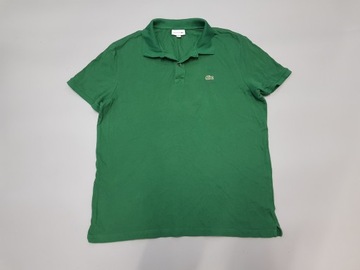 LACOSTE koszulka polo męska zielona Slim Fit 8 NOWA 3XL